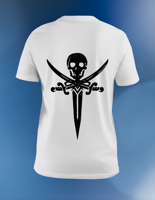 REGULAR WHITE PHANTOM SKULL T-SHIRT