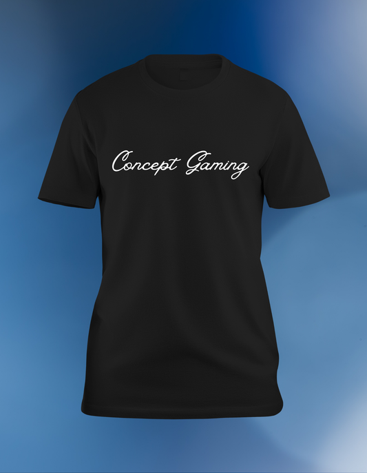 REGULAR BLACK CONCEPT GAMING T-SHIRT